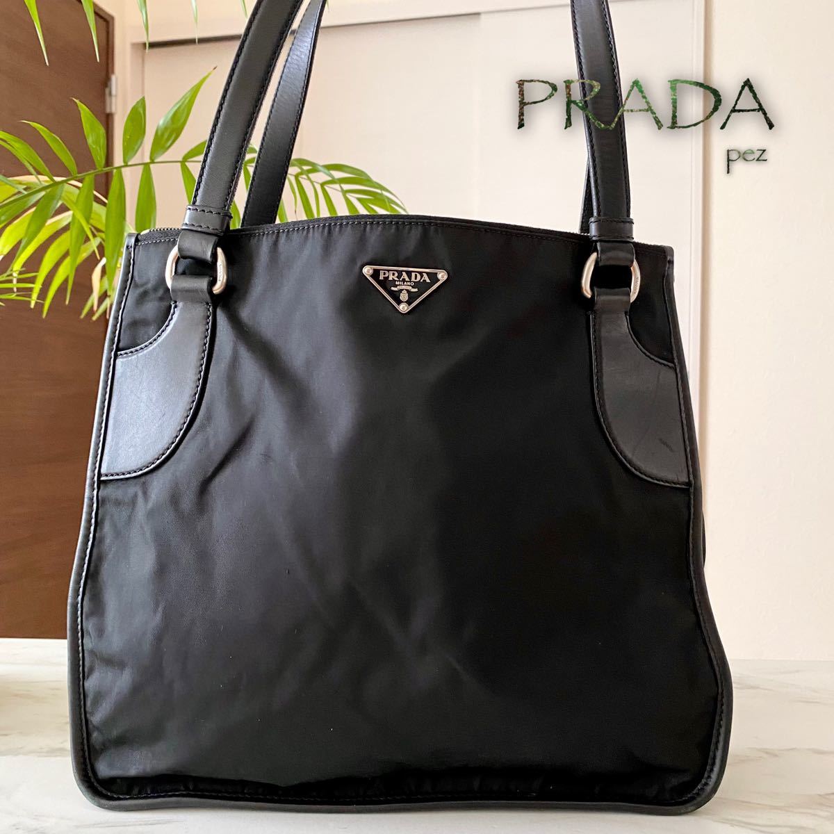 50%OFF! PRADA プラダ ショルダーバッグ レザー 牛革 正規品