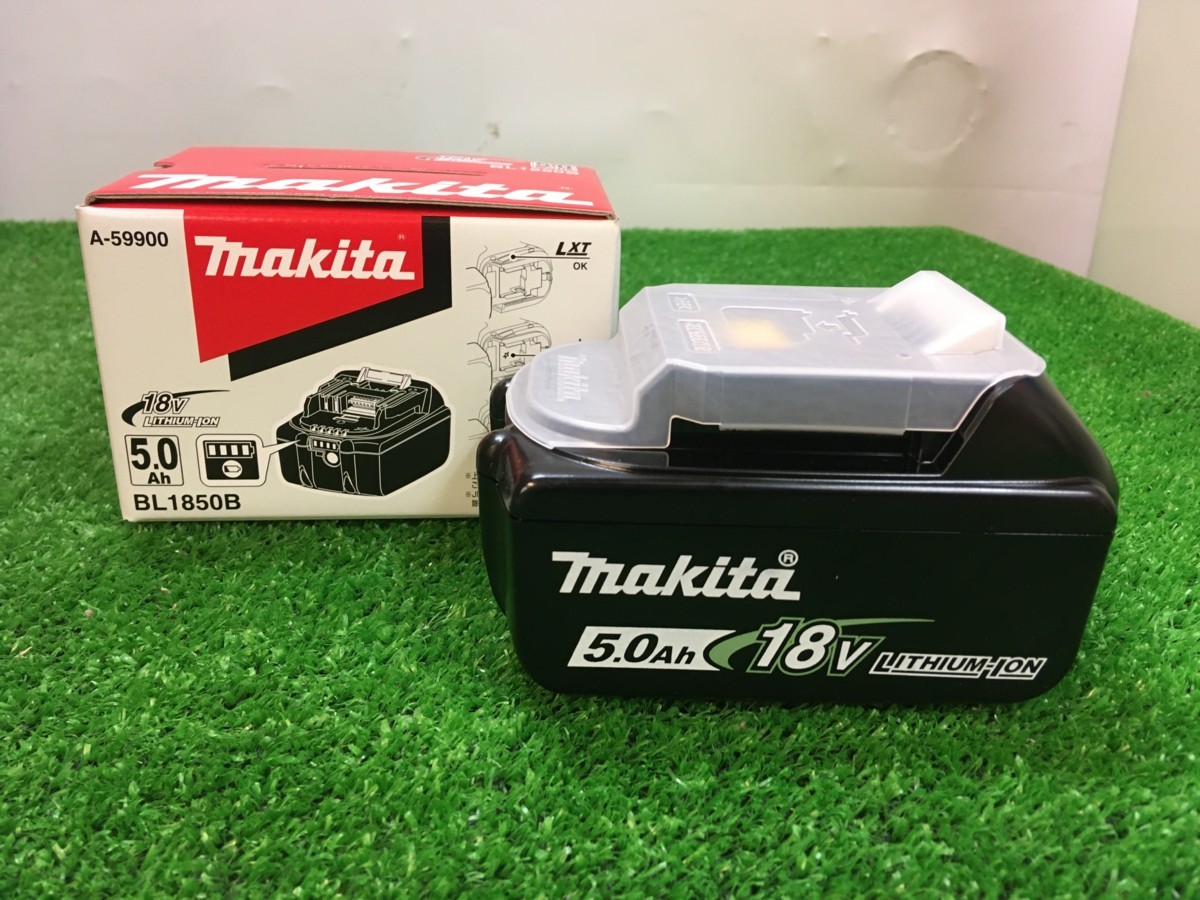 未使用品】☆マキタ リチウムイオンバッテリー BL1850B 18V 5.0Ah