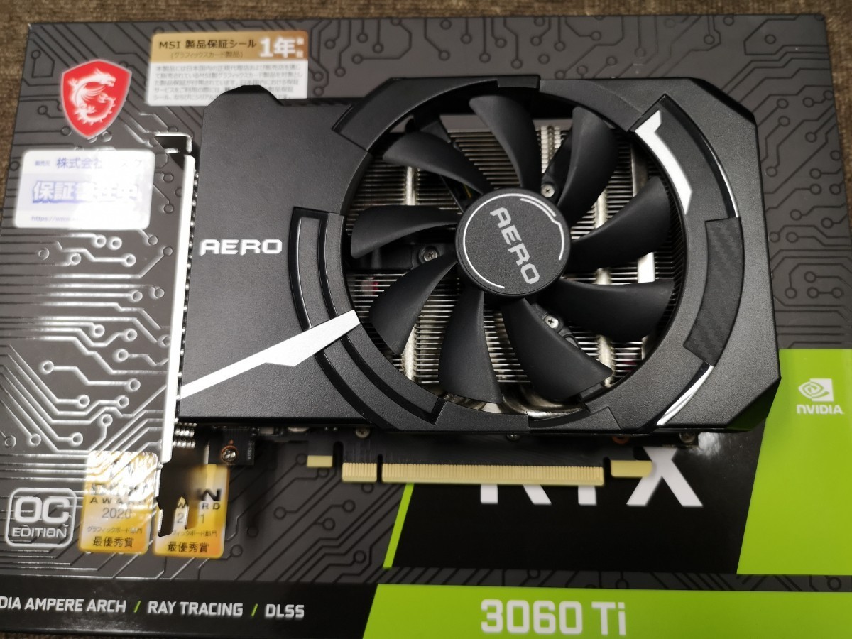 MSI GeForce RTX3060Ti AERO ITX | contifarma.pe