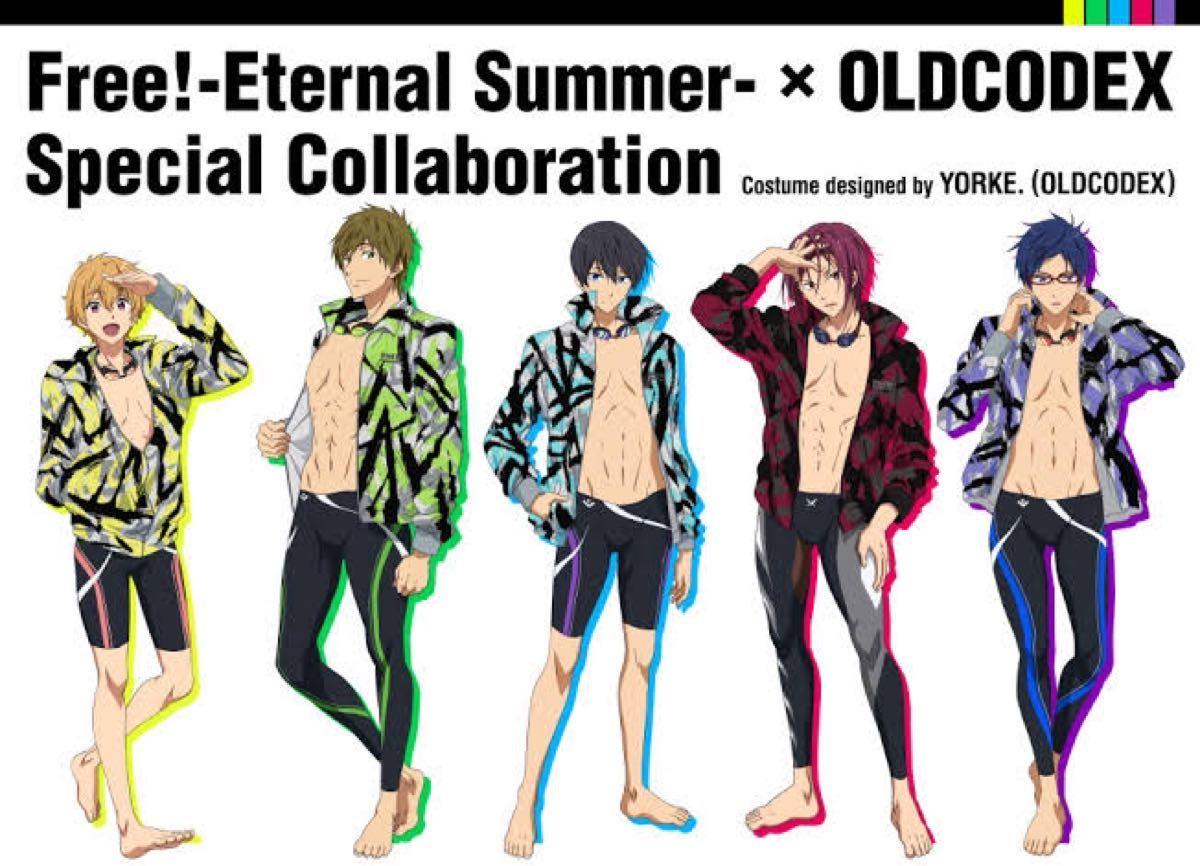 葉月渚『Free!× OLDCODEX コラボレーションジャージ!