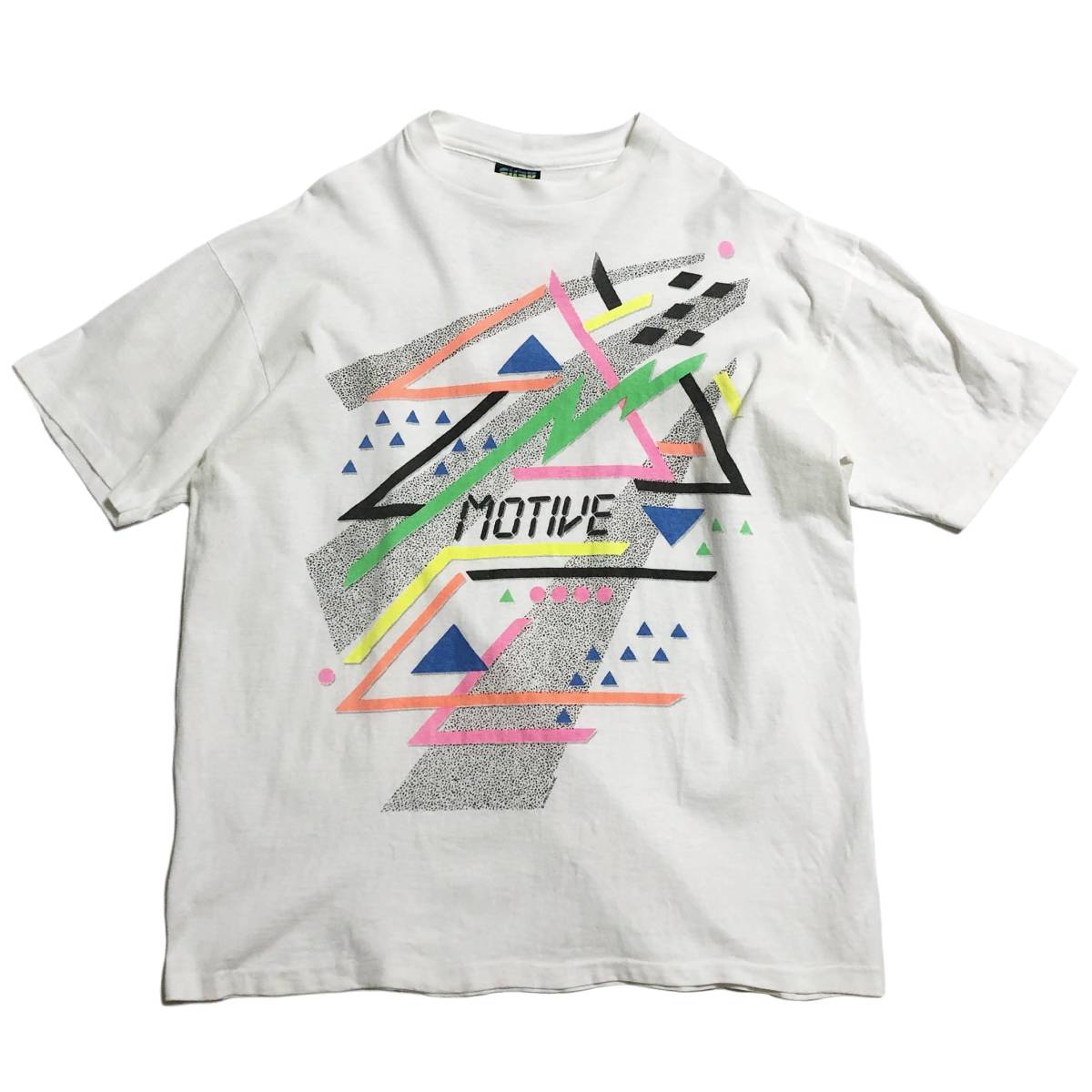 希少 現代アート【ビンテージ 90s 抽象画 MOTIVE モダンアート T 希少 現代アート【ビンテージ 90s 抽象画 MOTIVE モダンアート T