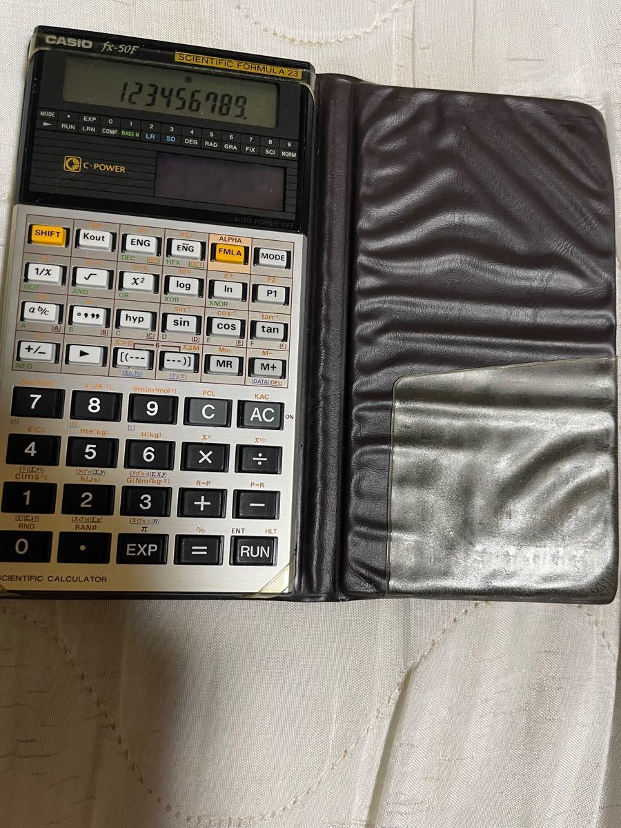 関数電卓　カシオfx50F