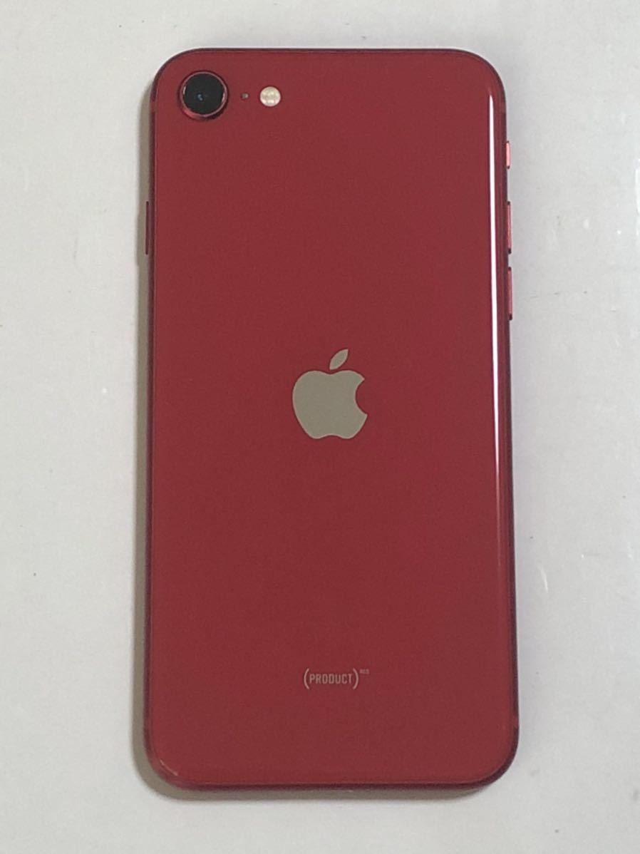 美品 SIMフリー iPhoneSE 第二世代 64GB 85% (PRODUCT) RED アップル Apple アイフォン　iPhone SE2 第2世代 iPhoneSE2 SIMロック解除