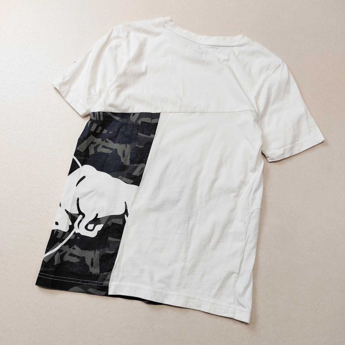 PUMA　プーマ　RedBull レーシング プリントTシャツ 半袖シャツ　ホワイト　US XSサイズ_画像2