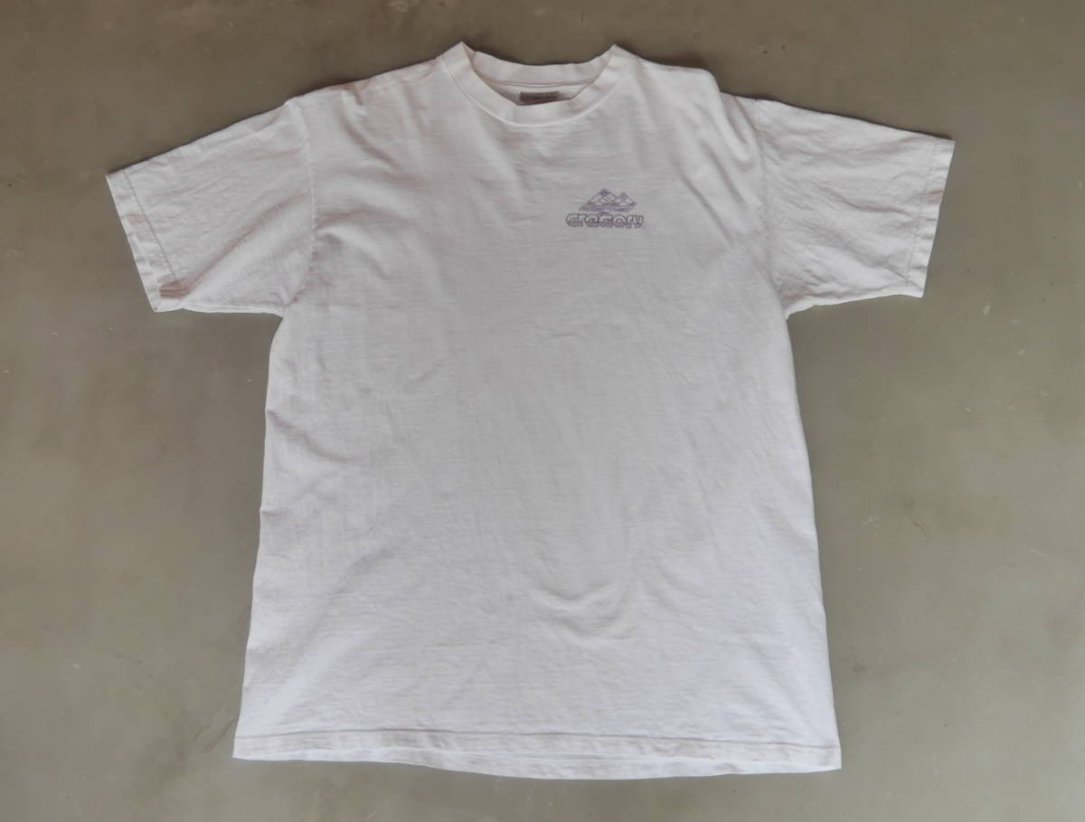 グレゴリー旧ロゴTシャツ1990年代 紫タグ希少GREGORYビンテージ古着レア茶タグ旧タグMADE IN USAアメリカ製Lサイズpatagoniaパタゴニアacg_画像3