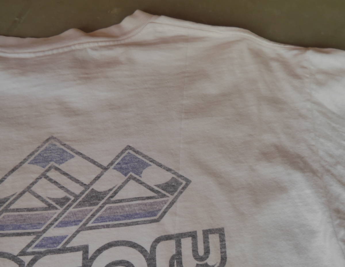グレゴリー旧ロゴTシャツ1990年代 紫タグ希少GREGORYビンテージ古着レア茶タグ旧タグMADE IN USAアメリカ製Lサイズpatagoniaパタゴニアacg_画像9