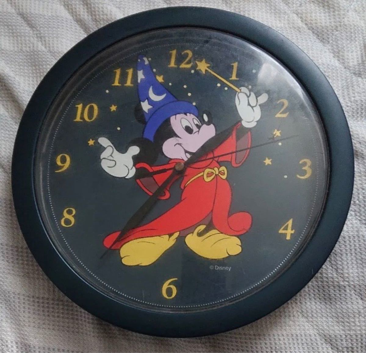Paypayフリマ ジャンク扱い ディズニー ミッキーマウス 壁掛け時計 Disney 可愛い ミッキー