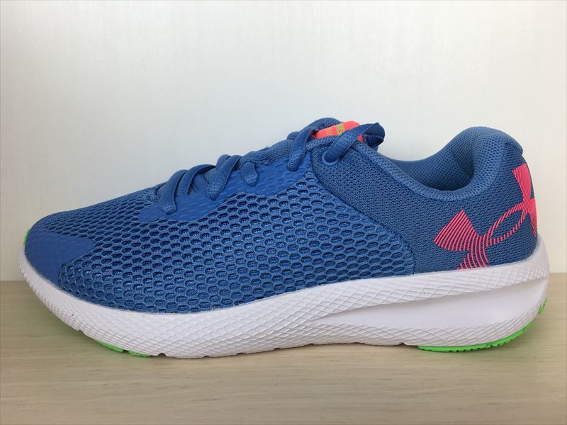 UNDER ARMOUR（アンダーアーマー） Charged Pursuit 2 BL（チャージドパスート2BL） 3024487-400 スニーカー 靴 22,5cm 新品 (1206)