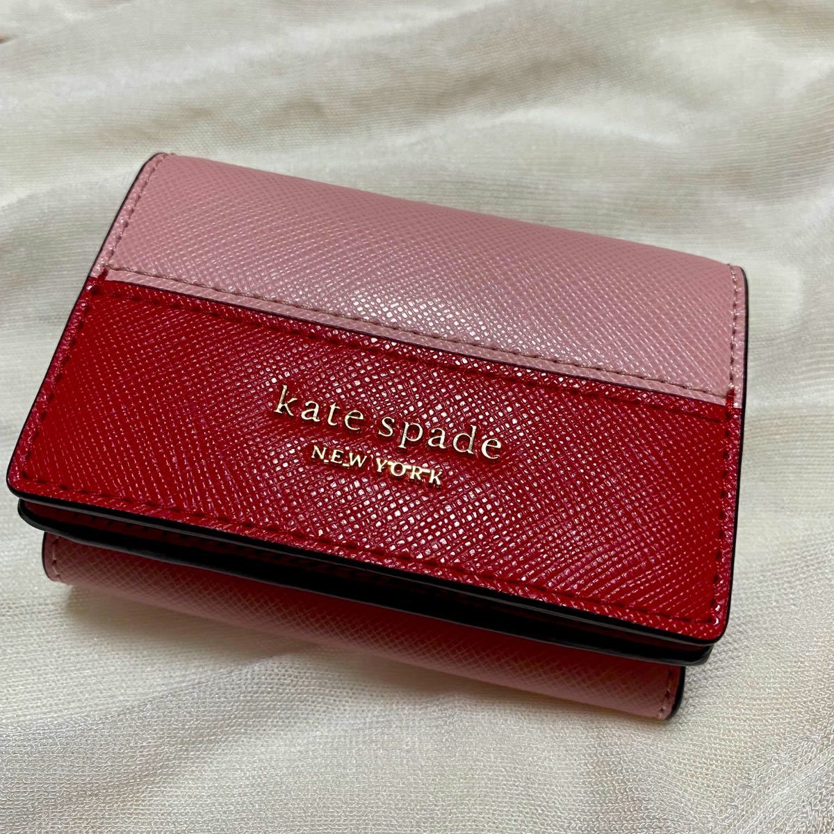 kate spade ミニ財布 折りたたみ財布 三つ折財布 三つ折り財布 ケイト