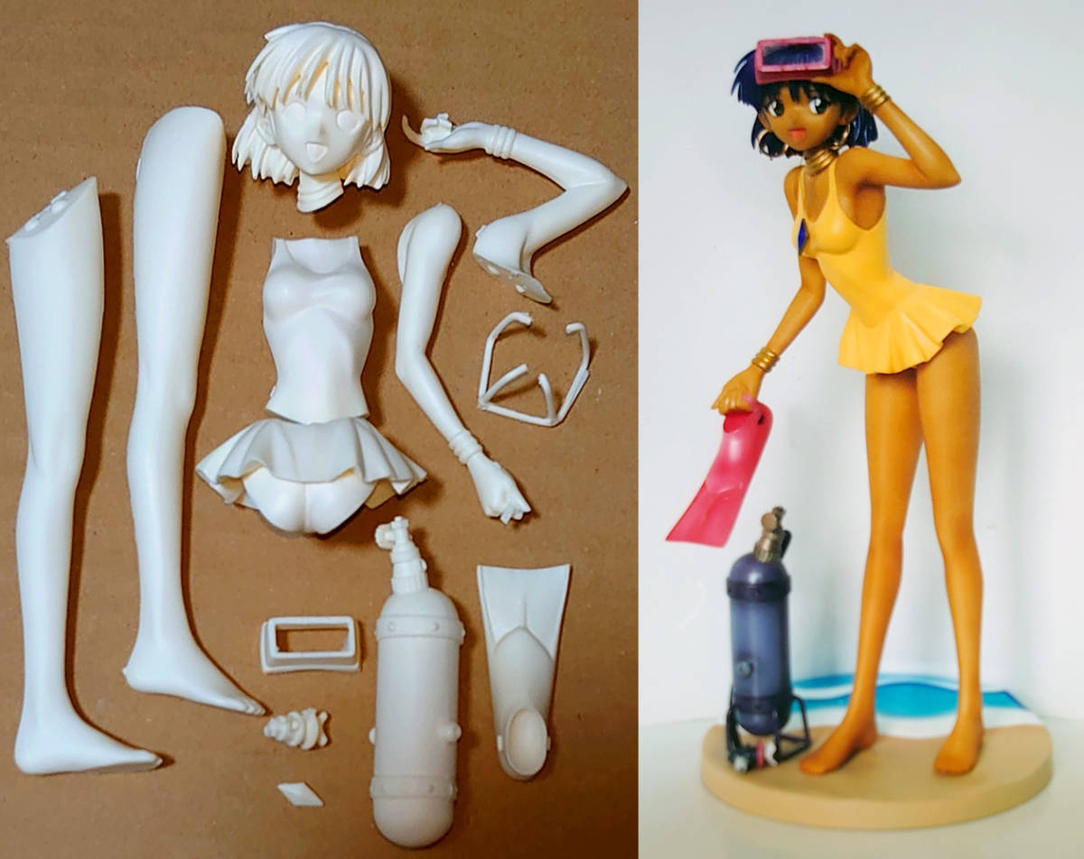 Yahoo!オークション - 1/7 ナディア水着Ver. 桜坂美紀原型 Yahoo!オークション - 1/7 ナディア水着Ver. 桜坂美紀原型