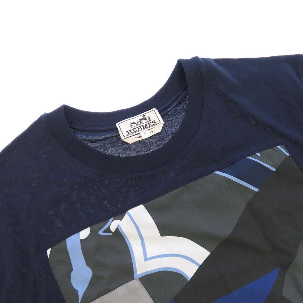 売買 エルメス2022春夏メンズ Tシャツ パッチ 《ズアヴとドラゴン