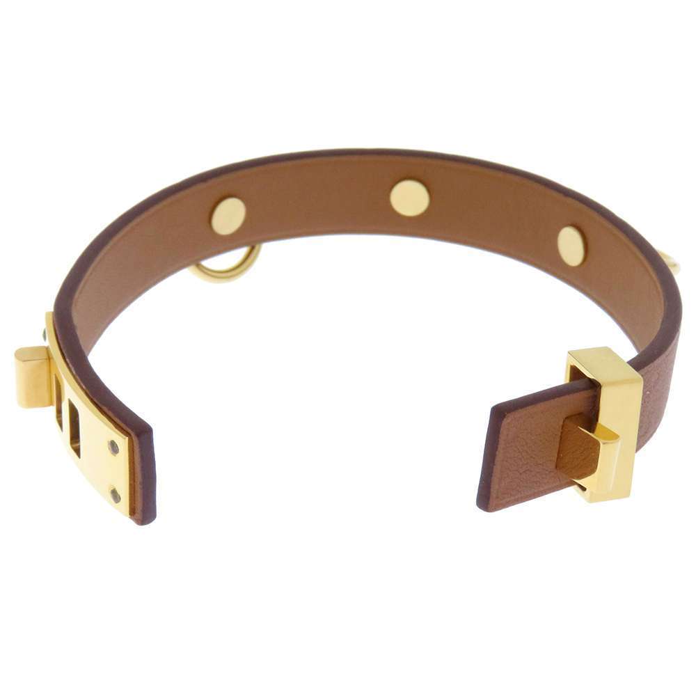 エルメス ブレスレット ミニドッグ アノー ゴールド/ゴールド金具