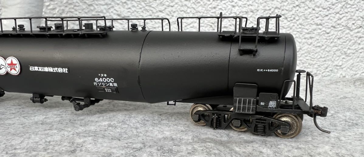 ジャンク アダチ 安達製作所 貨車バラキット タキ3000 コンテナ 1/150 Yahoo!オークション - タキ64000 アダチバラキット組立ジャンク品