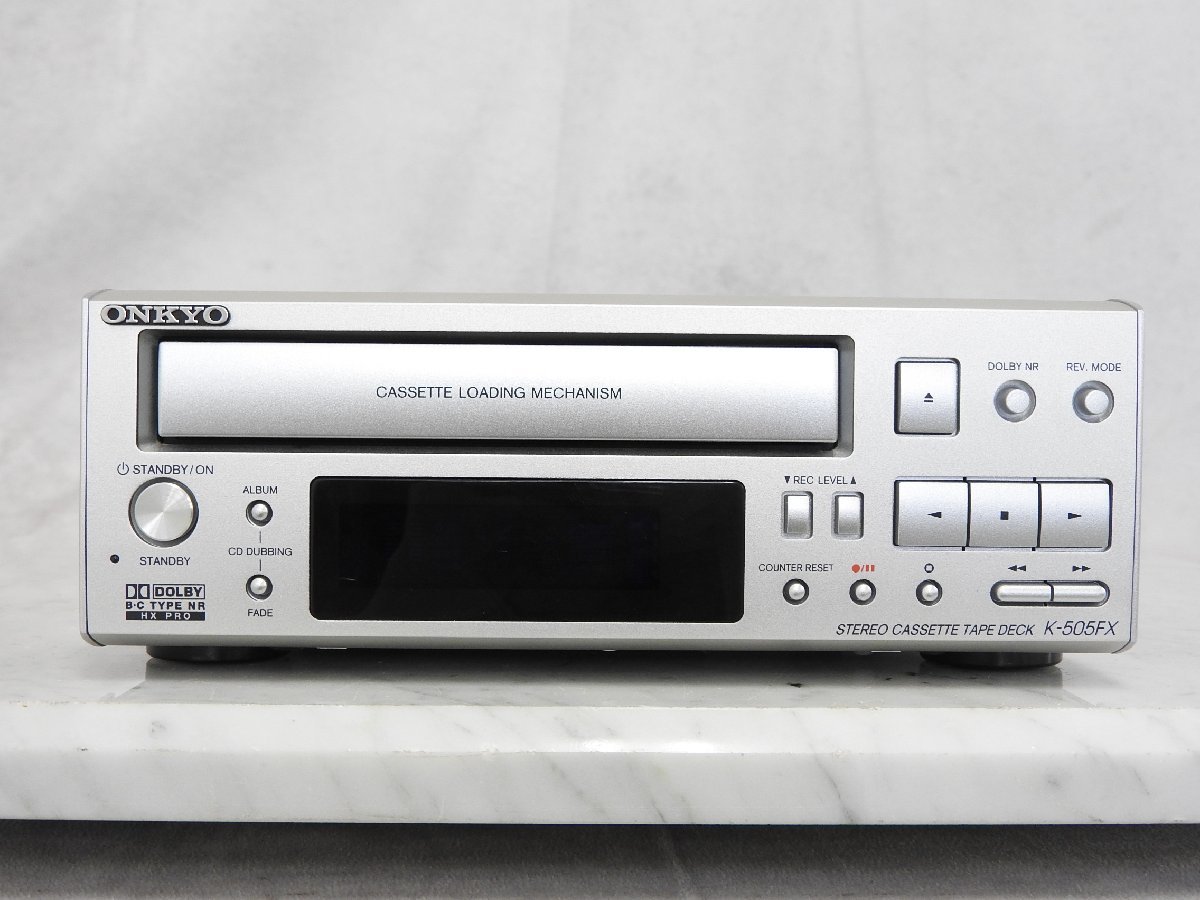 即納!最大半額! ONKYO オンキヨー オンキョー K-505-S オート