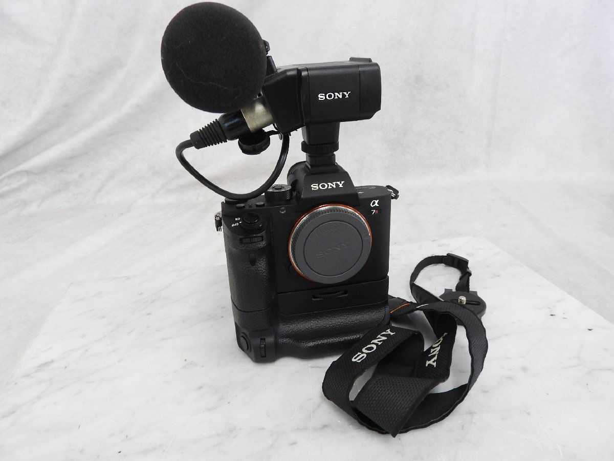 ☆ SONY ミラーレス一眼カメラ α7RⅡ ボディ + XLR-A2M/マイク付き