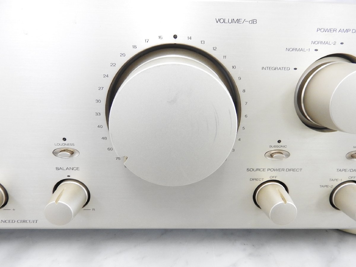 SANSUI サンスイ AU-a607XR プリメインアンプ オーバーホール済み 最新