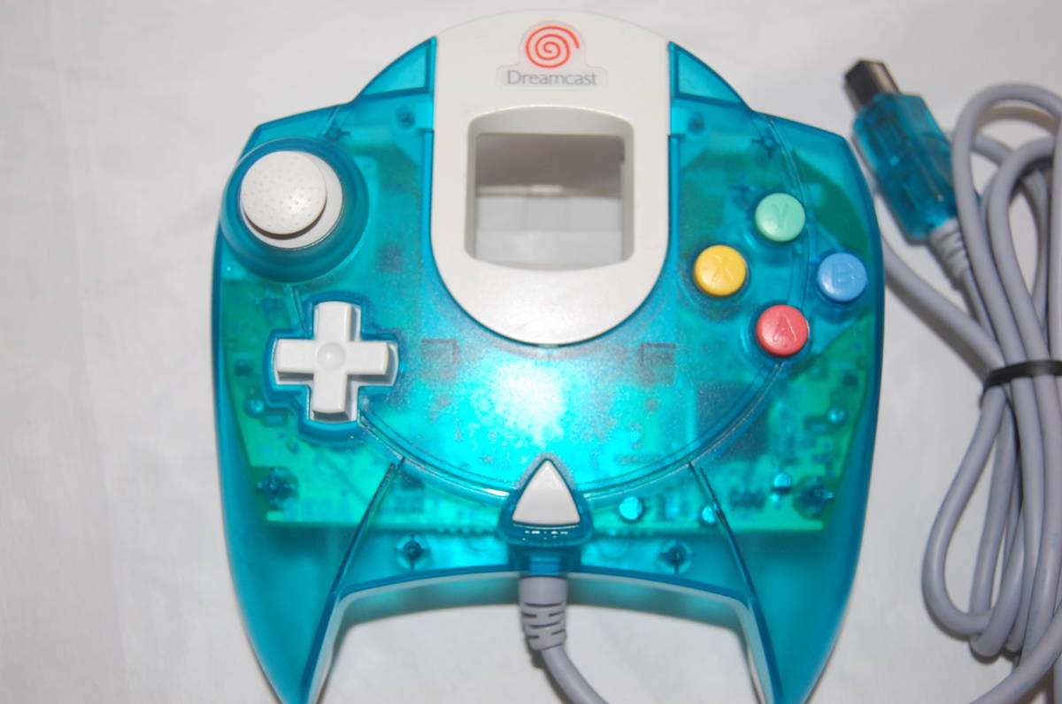 ドリームキャストコントローラー クリアブルーホワイト 3つまとめ売り DC ドリームキャスト コントローラー クリアブルー SEGA
