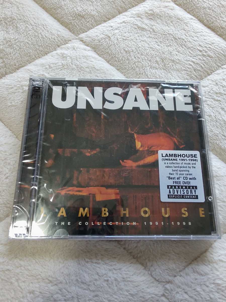 新品未開封◆UNSANE / LAMBHOUSE 1991-1998ベストアルバム　CD＋DVD　２枚組　アンセイン_画像1