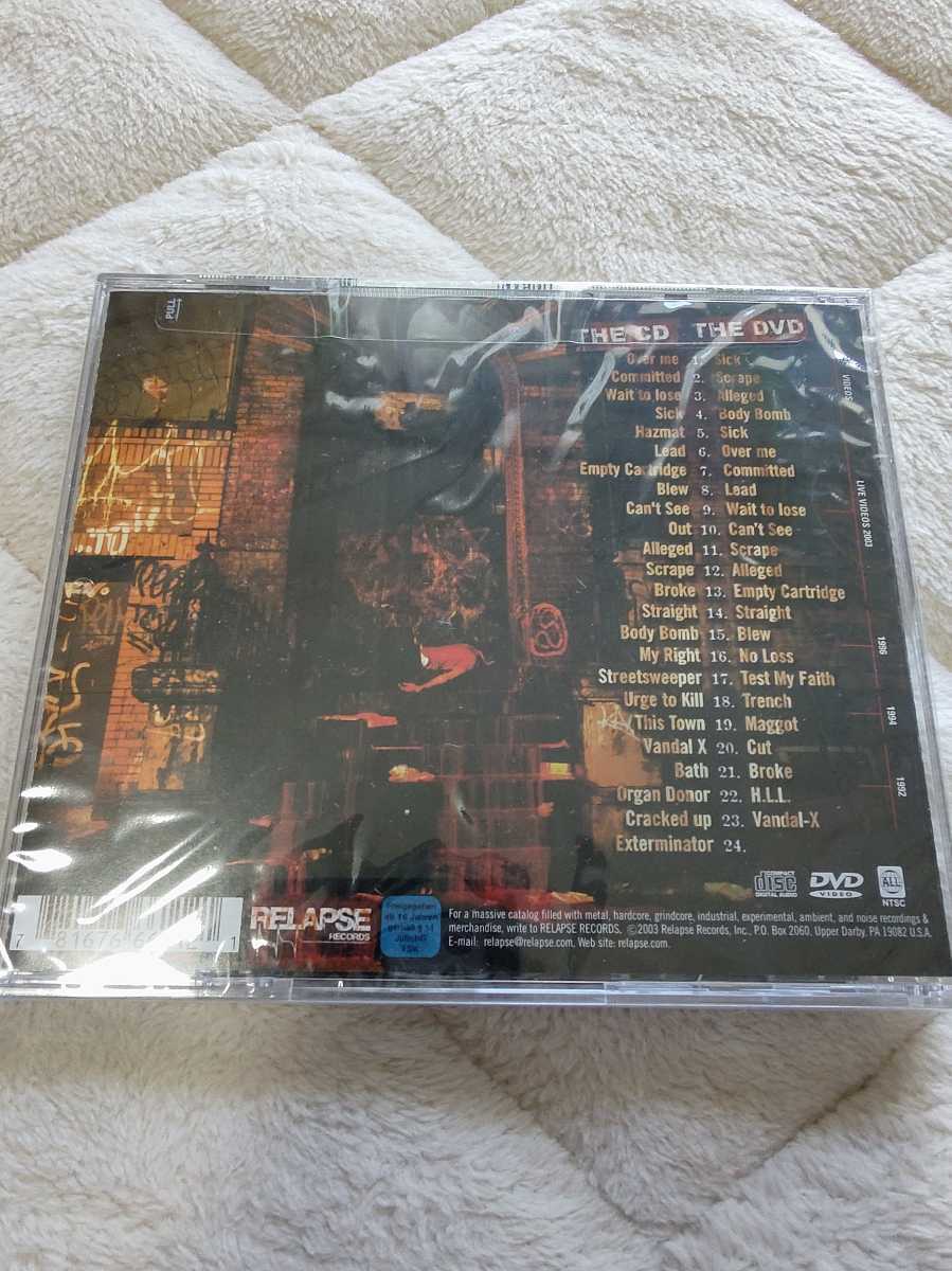 新品未開封◆UNSANE / LAMBHOUSE 1991-1998ベストアルバム　CD＋DVD　２枚組　アンセイン_画像2