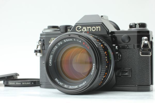 キャノン CANON AE-1 ブラック FD 50mm F/1.4 S.C.C. 標準レンズセット