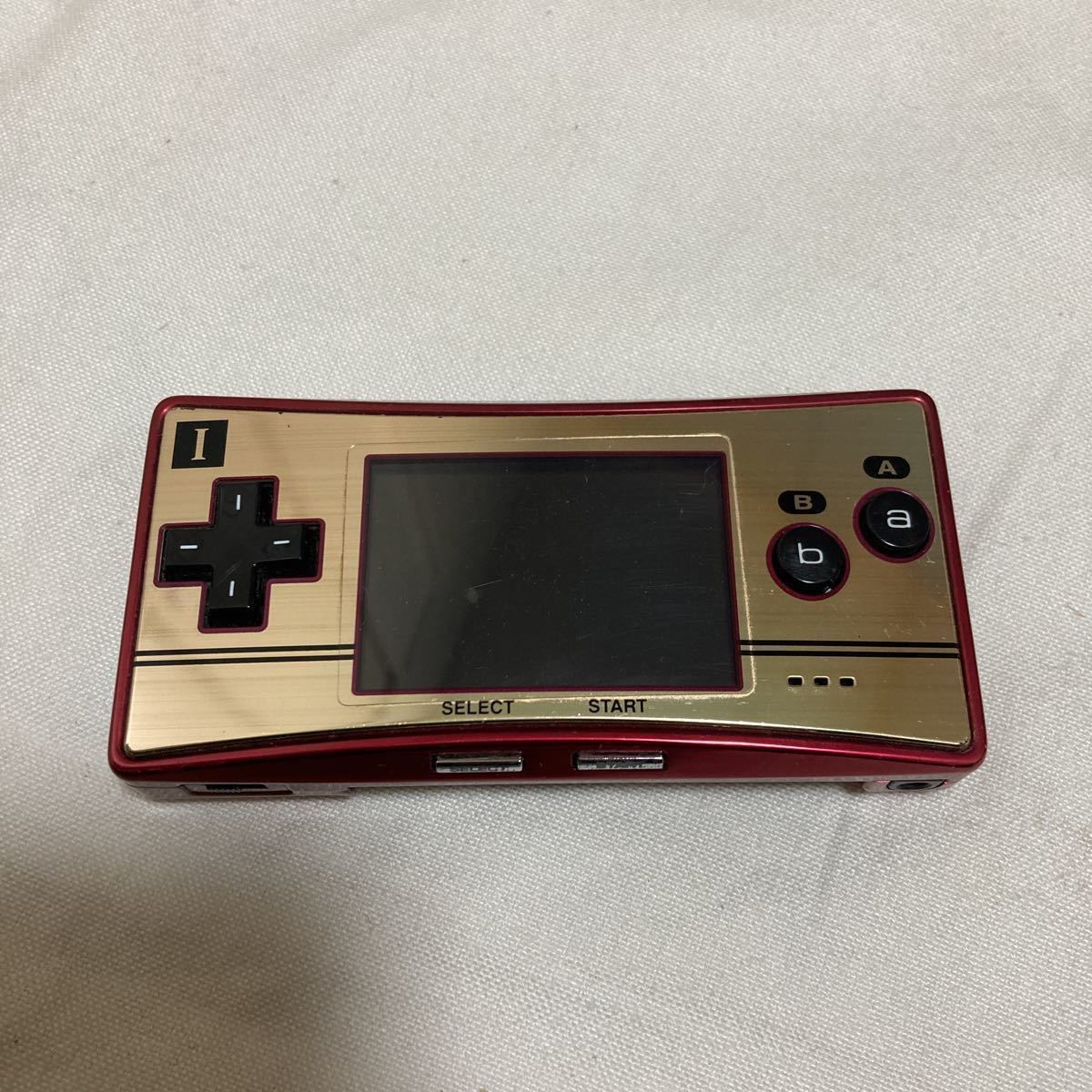 ゲームボーイミクロ ファミコンバージョン 動作品 GAMEBOY MICRO 二十