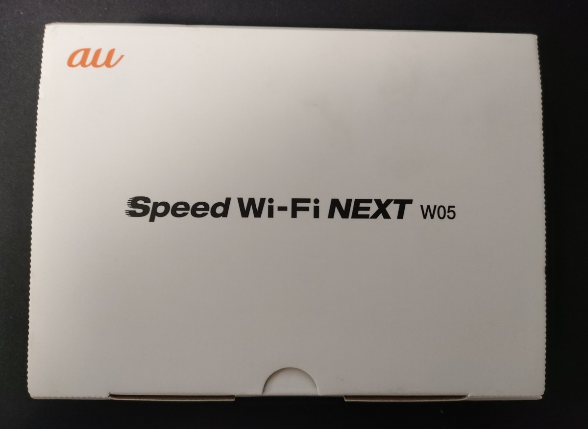 ★povo2.0◎ 未使用 au Speed Wi-Fi NEXT W05 HWD365WA ホワイト×シルバー