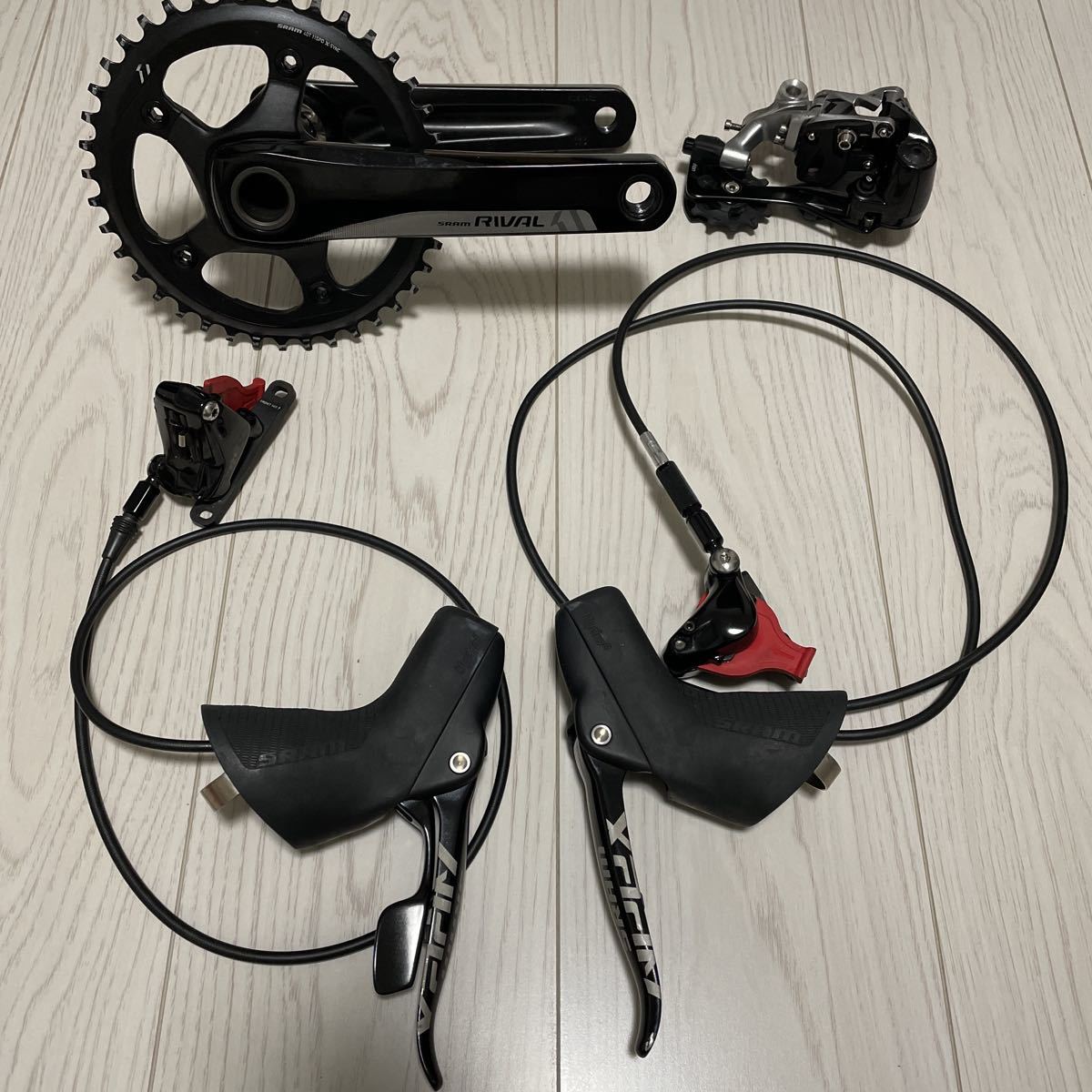 SRAM RIVAL APEX 1×11 HYDRO セット フロントシングル-