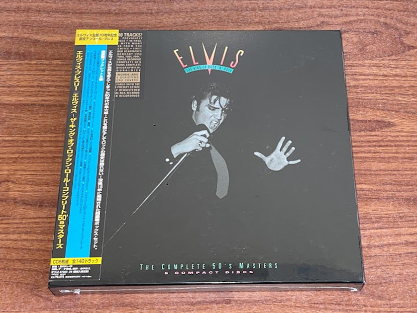 未開封 シールド エルヴィス・プレスリー 5-CD BOX コンプリート50'S