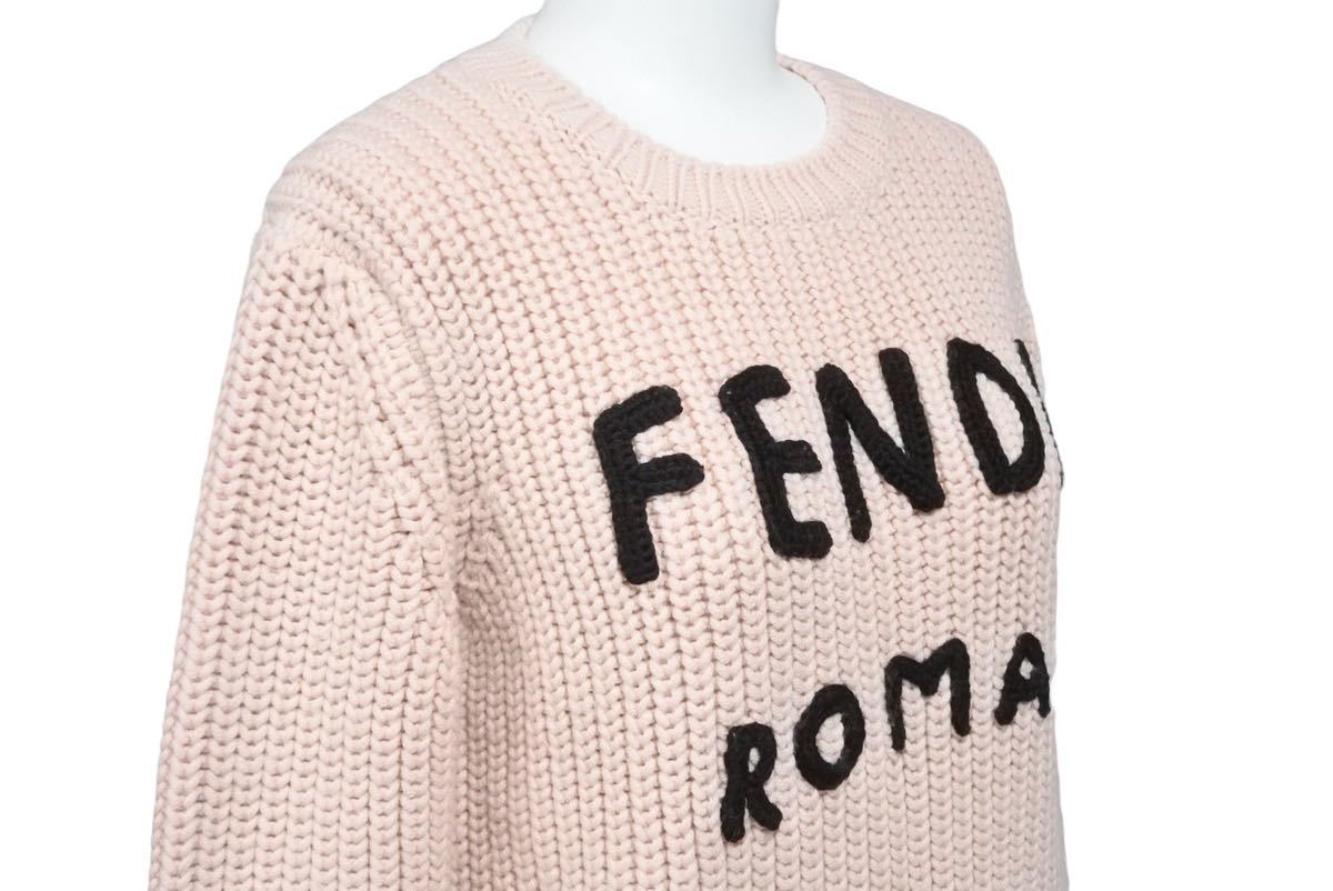2020年 FENDI フェンディ ニット トップス ロゴ サイズ38 FZX624AEPZ