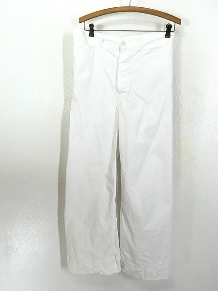 米軍 USN 40's US NAVY デッキ セーラーパンツ 巻きパンツ - 通販