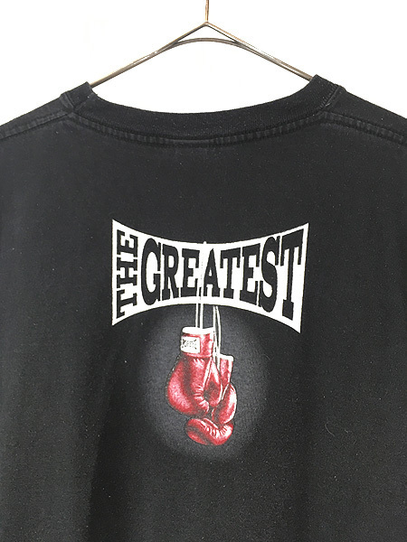 古着 00s USA製 Popeye 「THE GREATEST」 ポパイ vs ブルート ボクシング Tシャツ XXL 古着_画像4