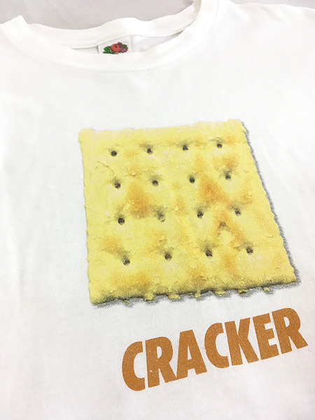 古着 90s CRACKER クラッカー フォト プリント Tシャツ L 古着_画像5