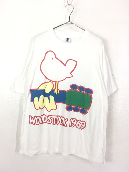 国内発送】 ミュージック ロック Woodstock USA製 90s 古着 フェス