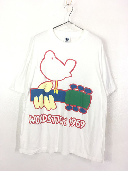 超歓迎】 ミュージック ロック Woodstock USA製 90s 古着 フェス 古着