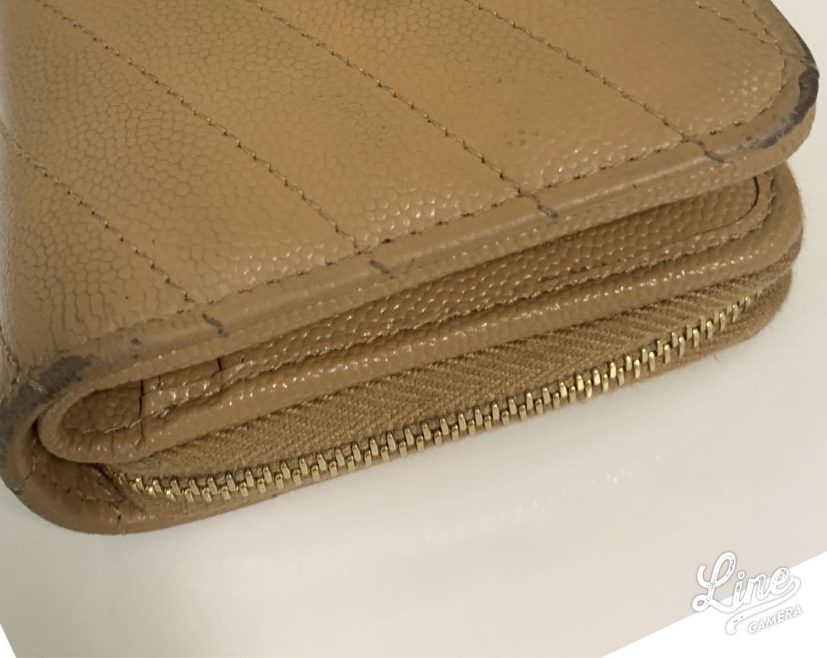 Saint Laurentサンローラン ラウンドファスナー折り財布 cnema.fr