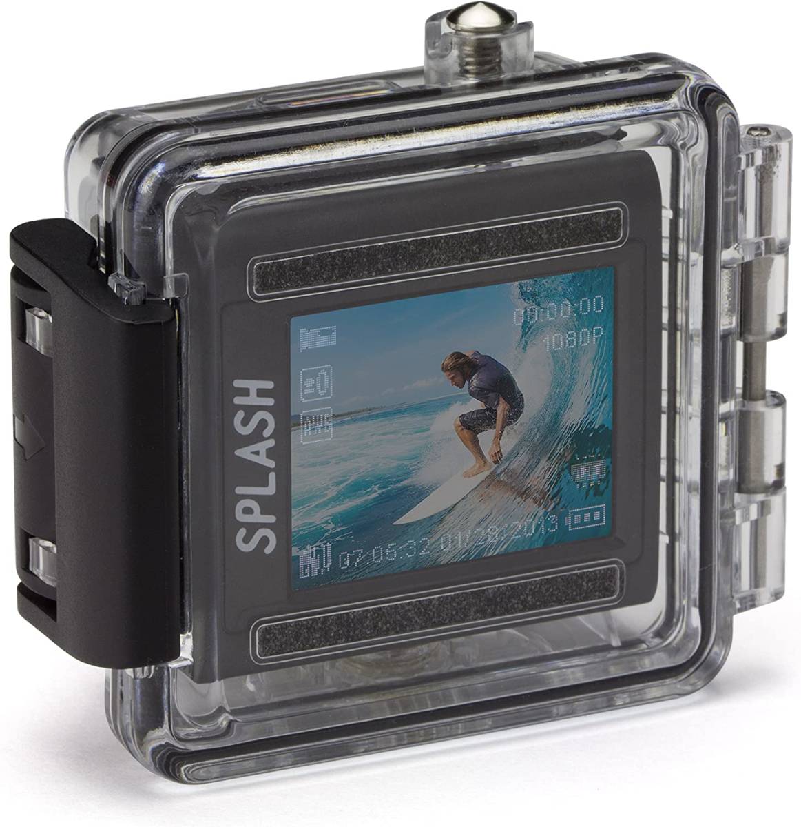 未開封品 Kitvision キットビジョン Splash 防水 アクションカメラ Full HD 1080p マウント&防水ダイビングケース付き ブラック KVSPLASHBK_画像6