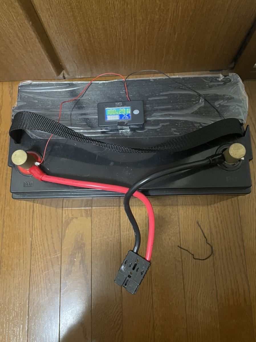 【送料無料】リチウムイオンバッテリー 24v 100ah 残量系 アンダーソンコネクター付き ミンコタ モーターガイド エレキ リチビー