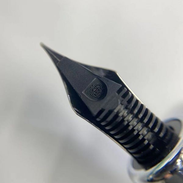 万年筆 金属軸 ペン DELIKE 万年筆 筆記具 コンバーター付き EF(極細字) ターコイズブルー_画像5