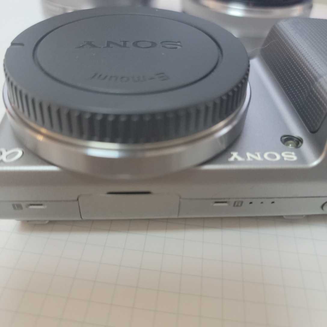 ソニー SONY ミラーレス一眼 α NEX-5 ダブルレンズキットE16mm F2.8+