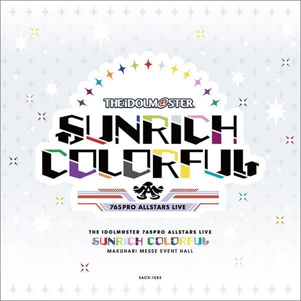 送料無料 アイドルマスター 765PRO ALLSTARS LIVE SUNRICH COLORFUL