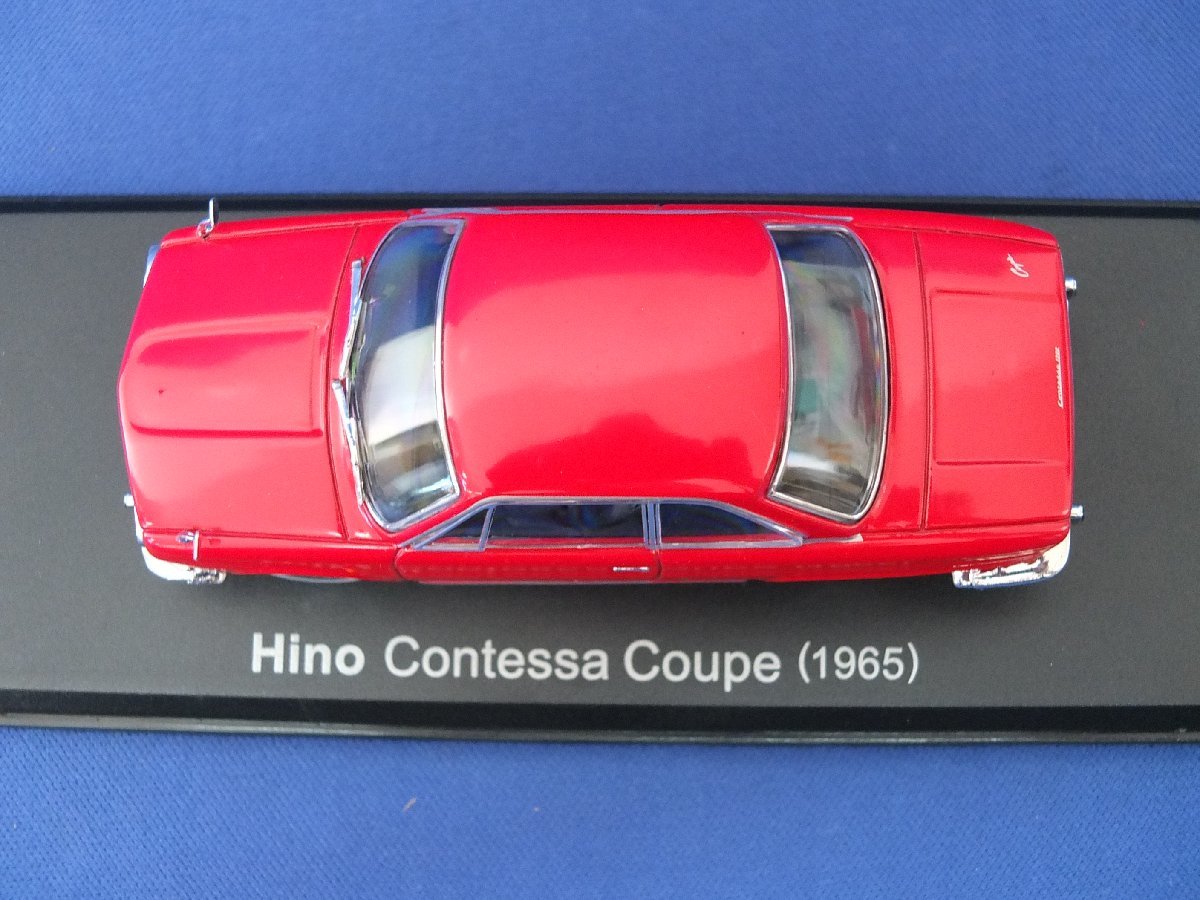 43：NOREV/ノレブ★国産名車コレクション 1/43「Hino Contessa Coupe 1965年」日野 コンテッサ クーペ ミニカー 車 ケース入り_画像6