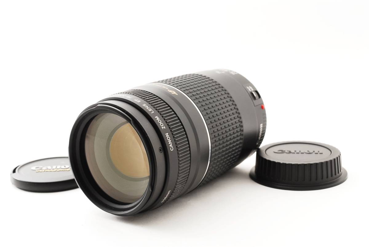 ☆【限定!極上美品 望遠レンズ 超人気の最終型】 Canon EF75-300mm F4
