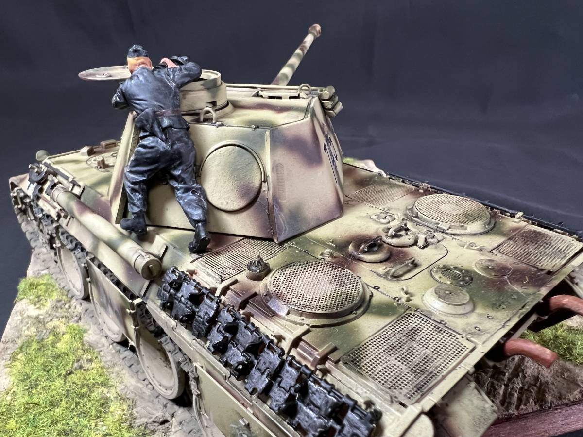 35 戦車　エッチング　タミヤパンターＤ型エッチング