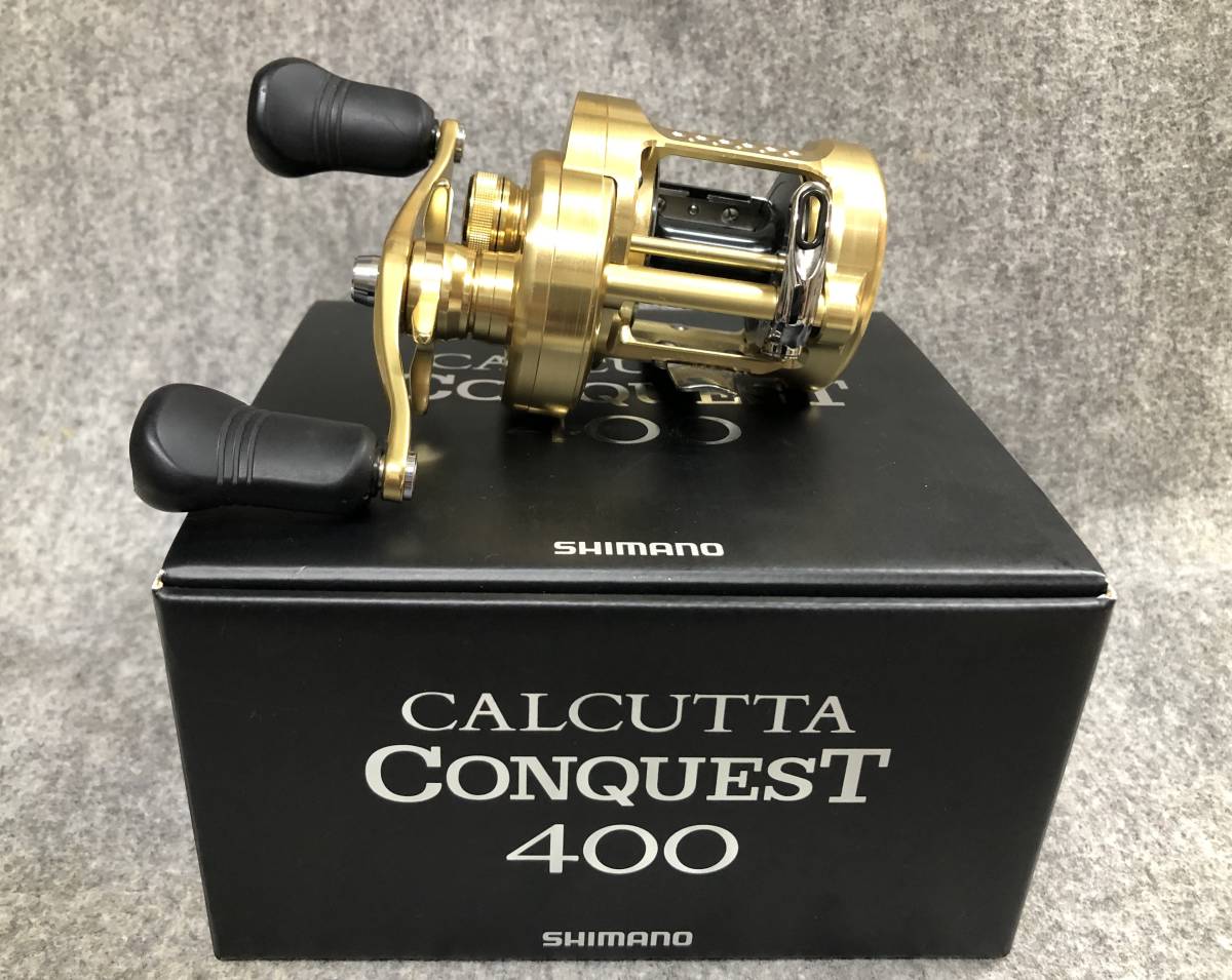 雷魚 シマノ 18 カルカッタ コンクエスト ４００ 超美品 即決 Shimano Conquest ライギョ Ecofre Com Br