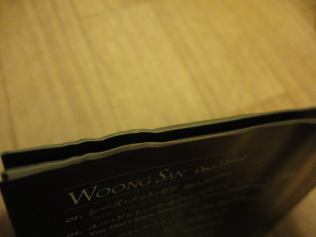 ♪国内盤♪Woong San (ウンサン) Once I Loved♪_画像5