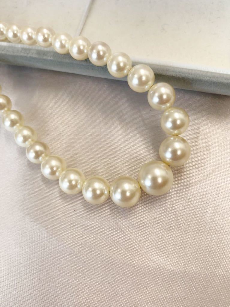 日本直販オンライン MIKIMOTO パールネックレス　真珠　silver925 ネックレス