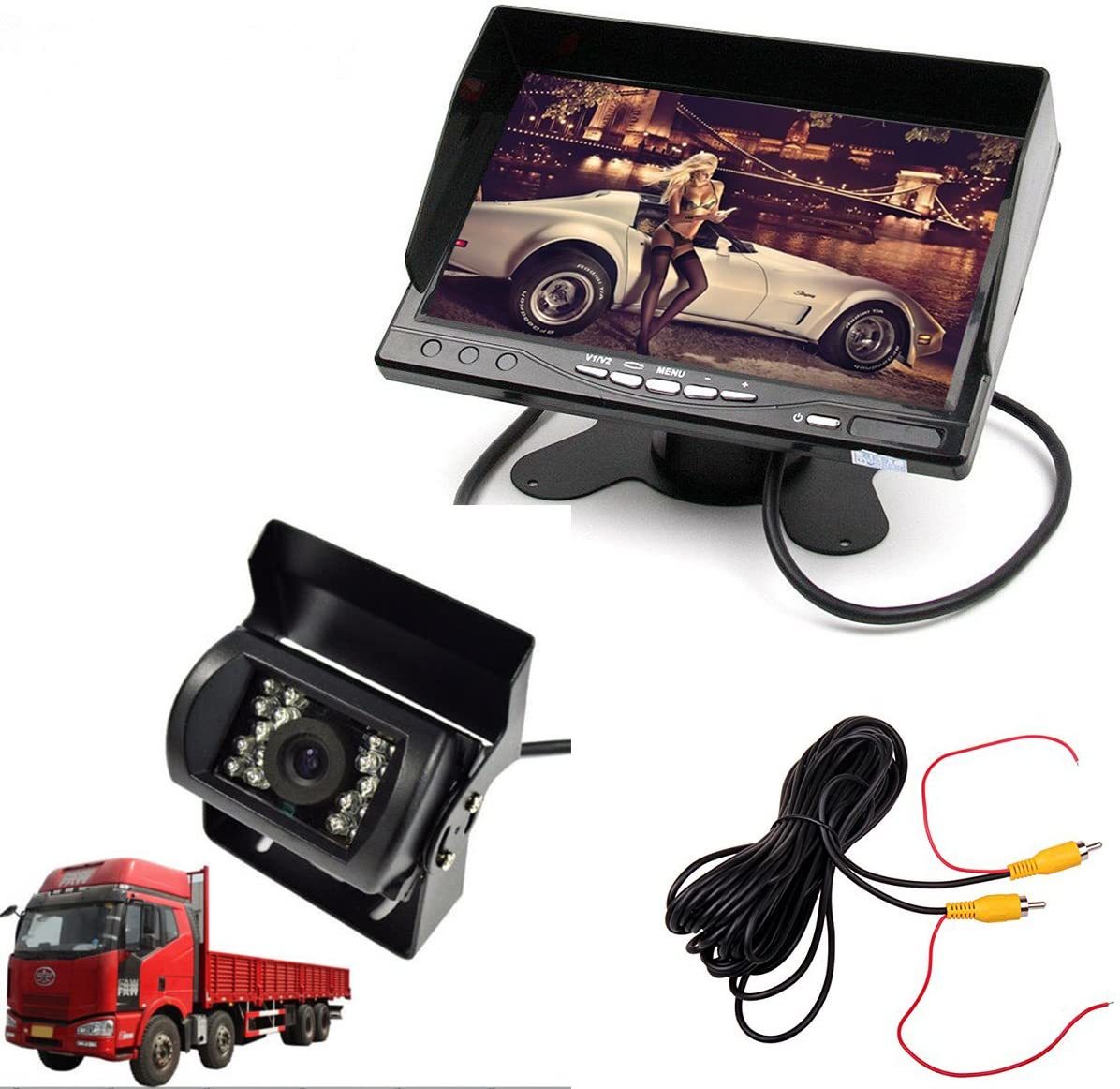 12V/24V 汎用トラック/自動車駐車バックカメラ+7インチ 液晶モニターセット 10mケーブル 重機(その他)|売買されたオークション情報、yahooの商品情報をアーカイブ公開 - オークファン(aucfan.com) 12V/24V 汎用トラック/自動車駐車バックカメラ+7インチ 液晶モニターセット 10mケーブル 重機(その他)|売買されたオークション情報、yahooの商品情報をアーカイブ公開 - オークファン(aucfan.com)