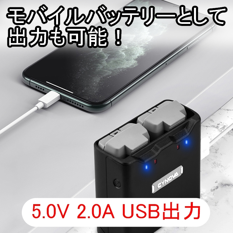 【DJI Mavic mini、mini2 互換充電器】 バッテリー 高速充電! 【急速 2連 充電ステーション】 Type-C USB ドローン 2スロット RSプロダクト