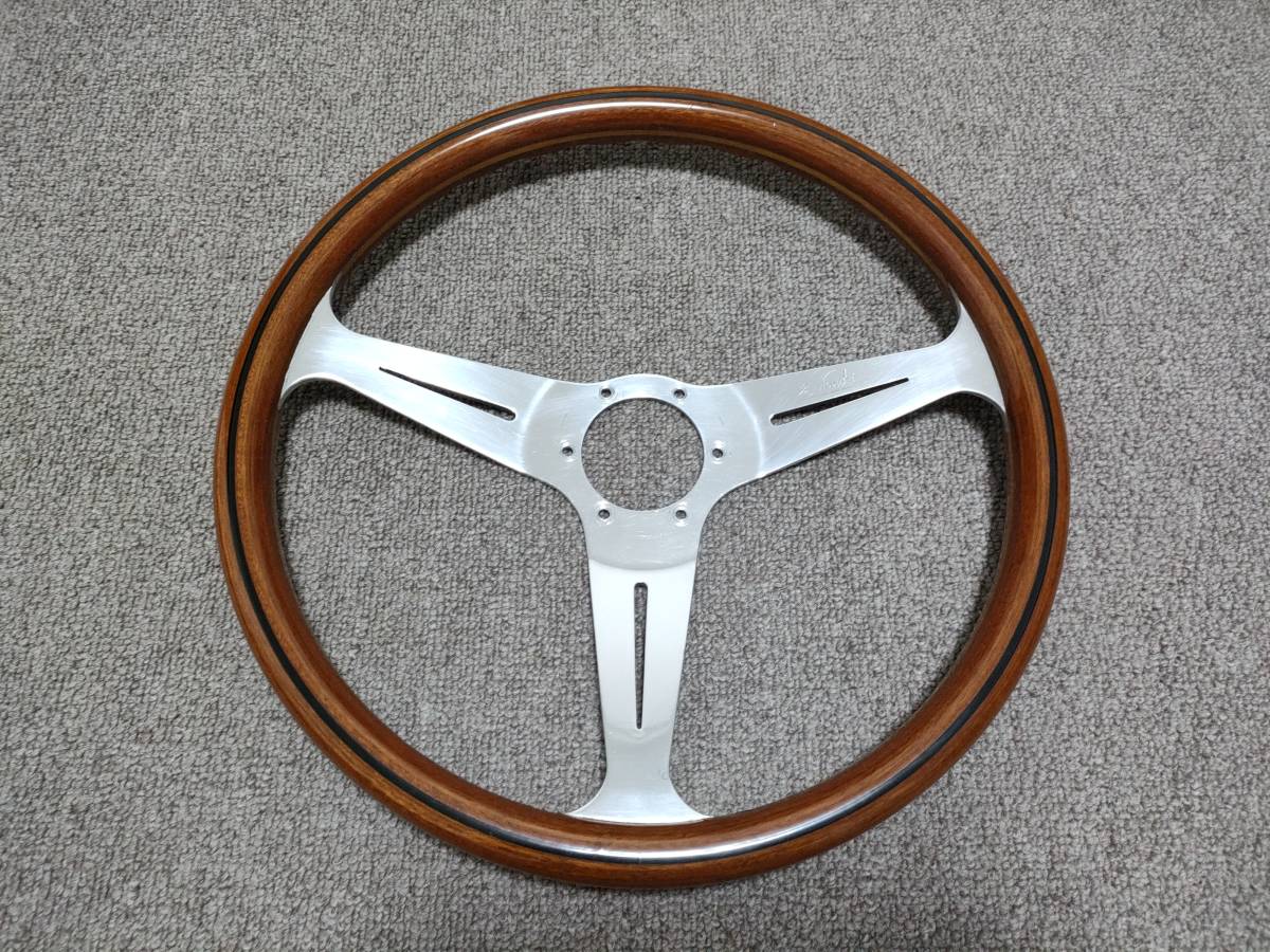 絶版 大径 NARDI ナルディ ウッド クラシック ステアリング 39cm vw