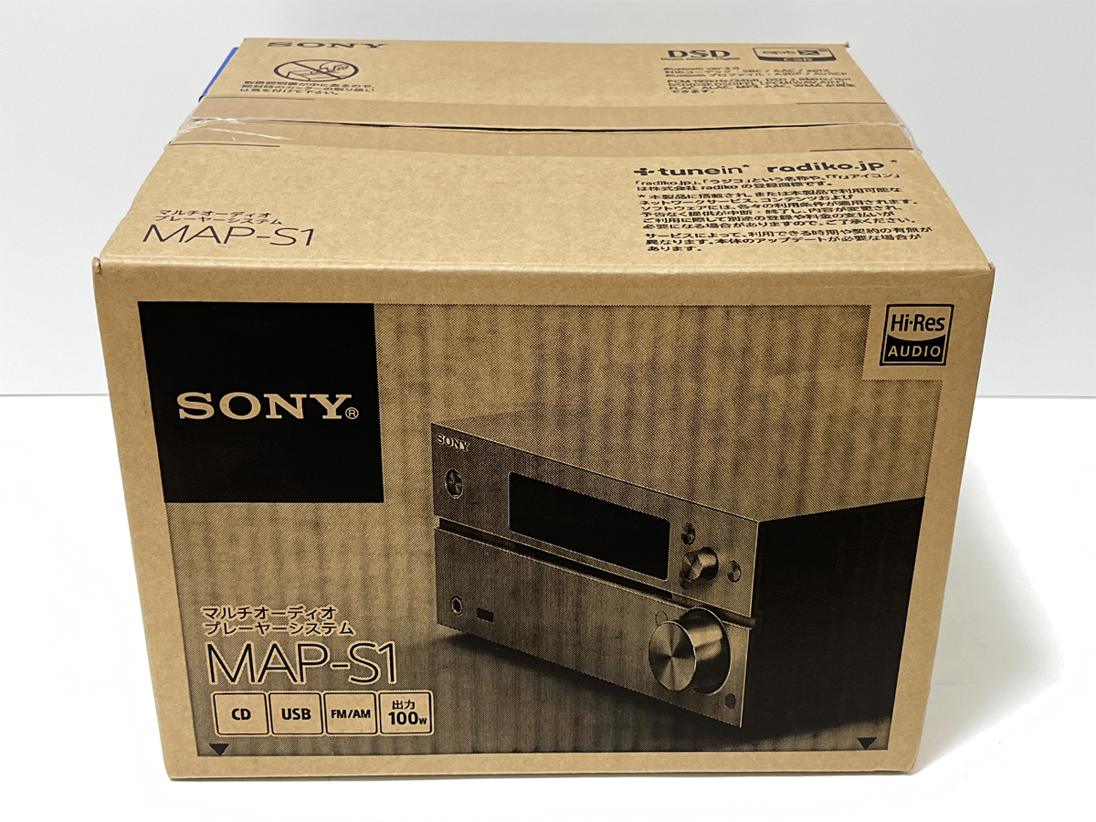 ☆未開封 未使用品☆ SONY MAP-S1 BC ハイレゾ対応 マルチオーディオCDプレーヤーシステム ブラック　ソニー ネットワークプレーヤー_画像1